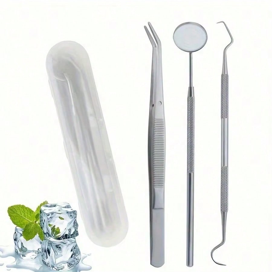 Teeth Whitening Kit - Professionele tandheelkundige hygiënepakket van roestvrij staal,