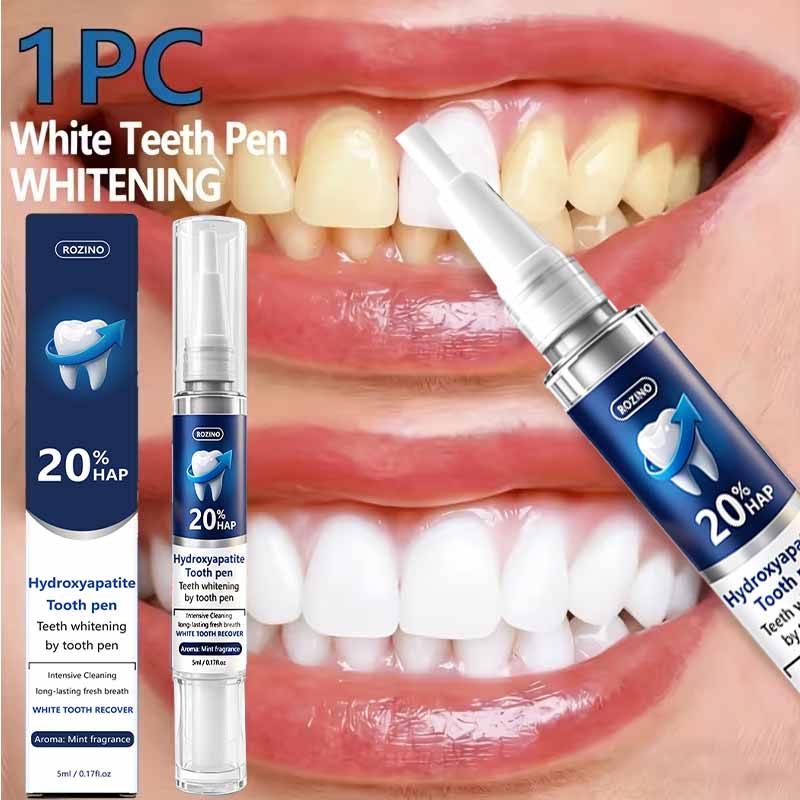 Teeth Whitening Pens - Snelwerkende tandenbleekpen, krachtige reiniging, neutraliseert geelheid,