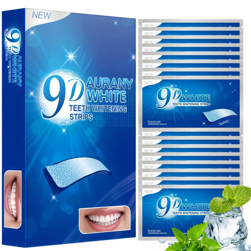 Teeth Whitening Near Me - 21 paar 9D Aurany witte tandenbleekstrips