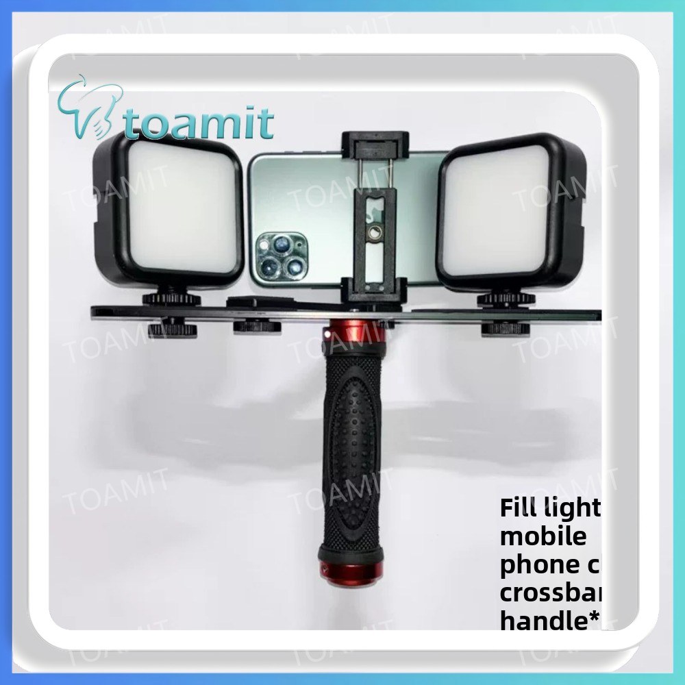 Teeth Whitening Kit - Tandheelkundige fotografielamp, Bluetooth LED-flitser voor smartphone,