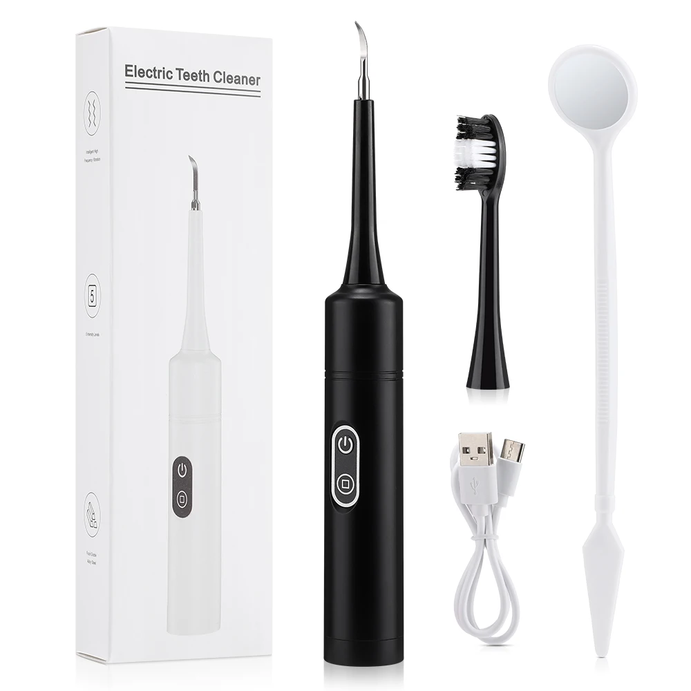 Teeth Whitening Mouthwash - Elektrische sonische vibratie Tandheelkundige scaler Tanden