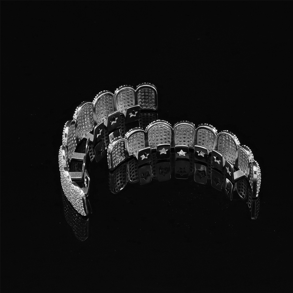 Zilveren, volledig beïnvloede  - Teeth Whitening Moulds recensie en prijs