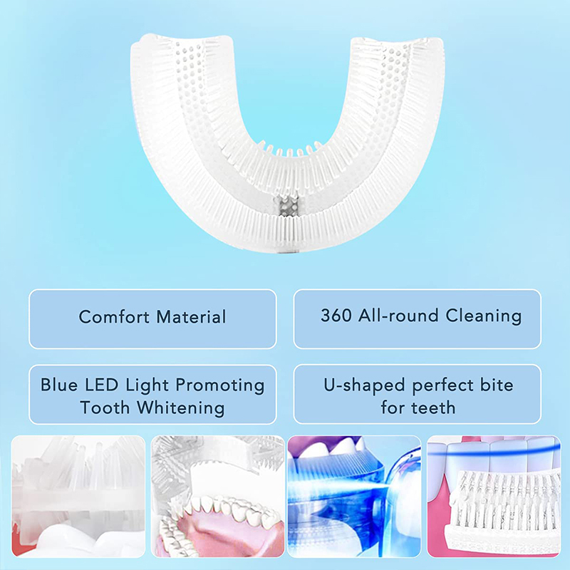 U-vormige oplaadbare lamp voor - Teeth Whitening Kit recensie en prijs
