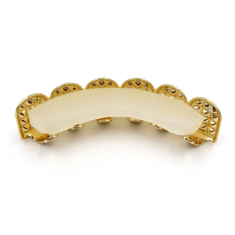 Mode HIPHOP Tand Bretels Goud/ - Teeth Whitening Moulds recensie en prijs