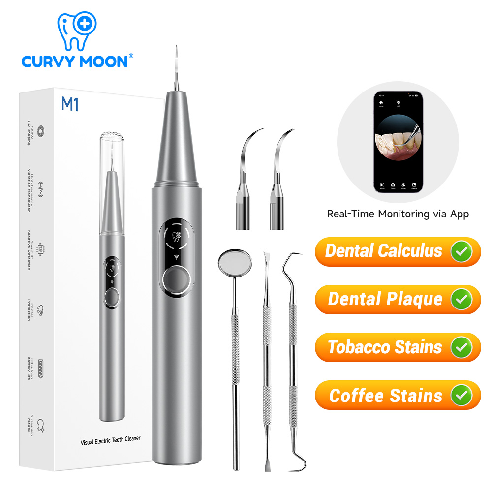 CURVY MOON Zichtbare elektrisc - Teeth Whitening Mouthwash recensie en prijs
