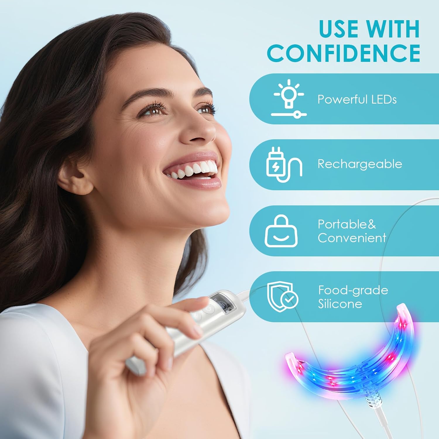 Tandenbleek-accelerator met 16 - Teeth Whitening Kit recensie en prijs