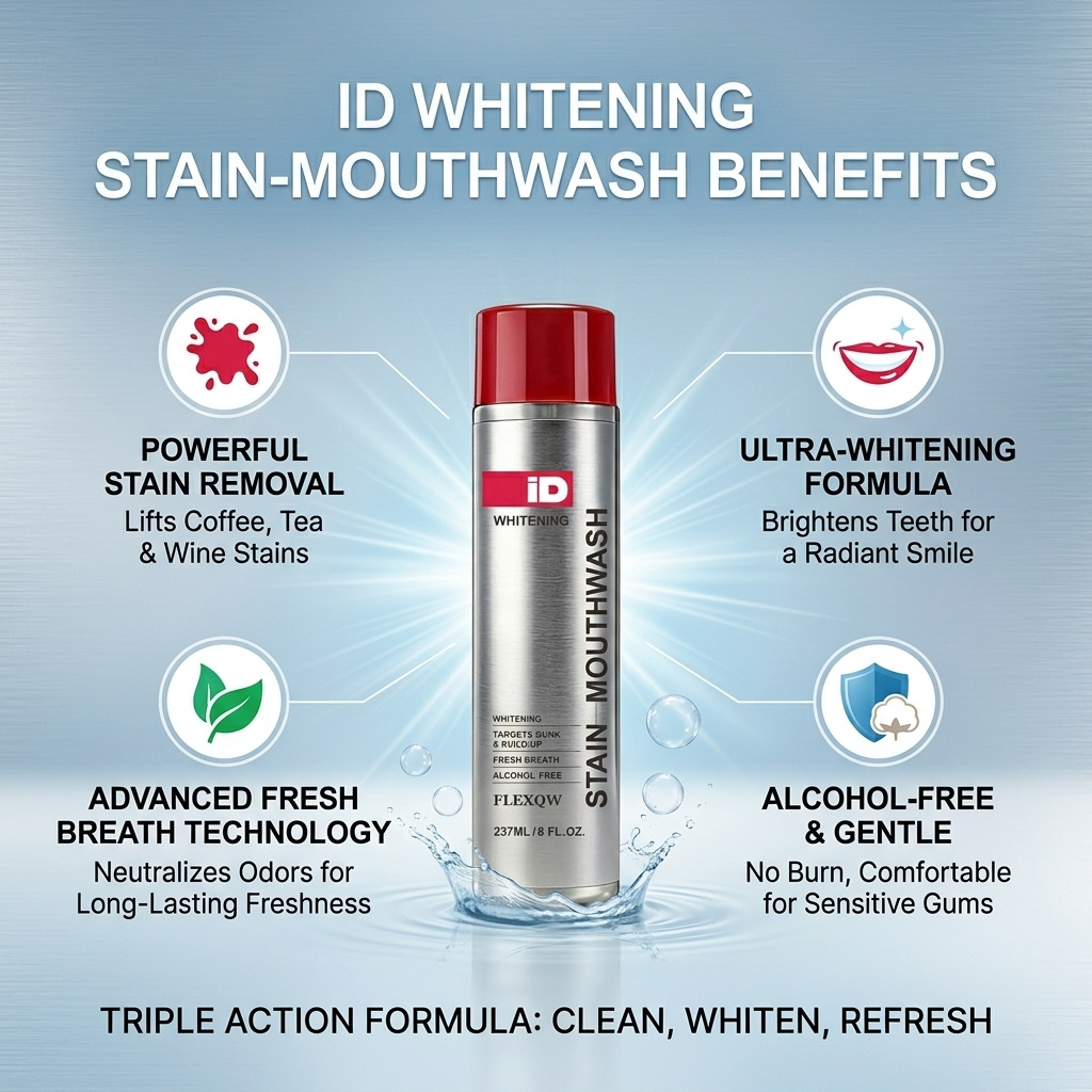 Hismile ID Whitening Stain Mon - Teeth Whitening Mouthwash recensie en prijs