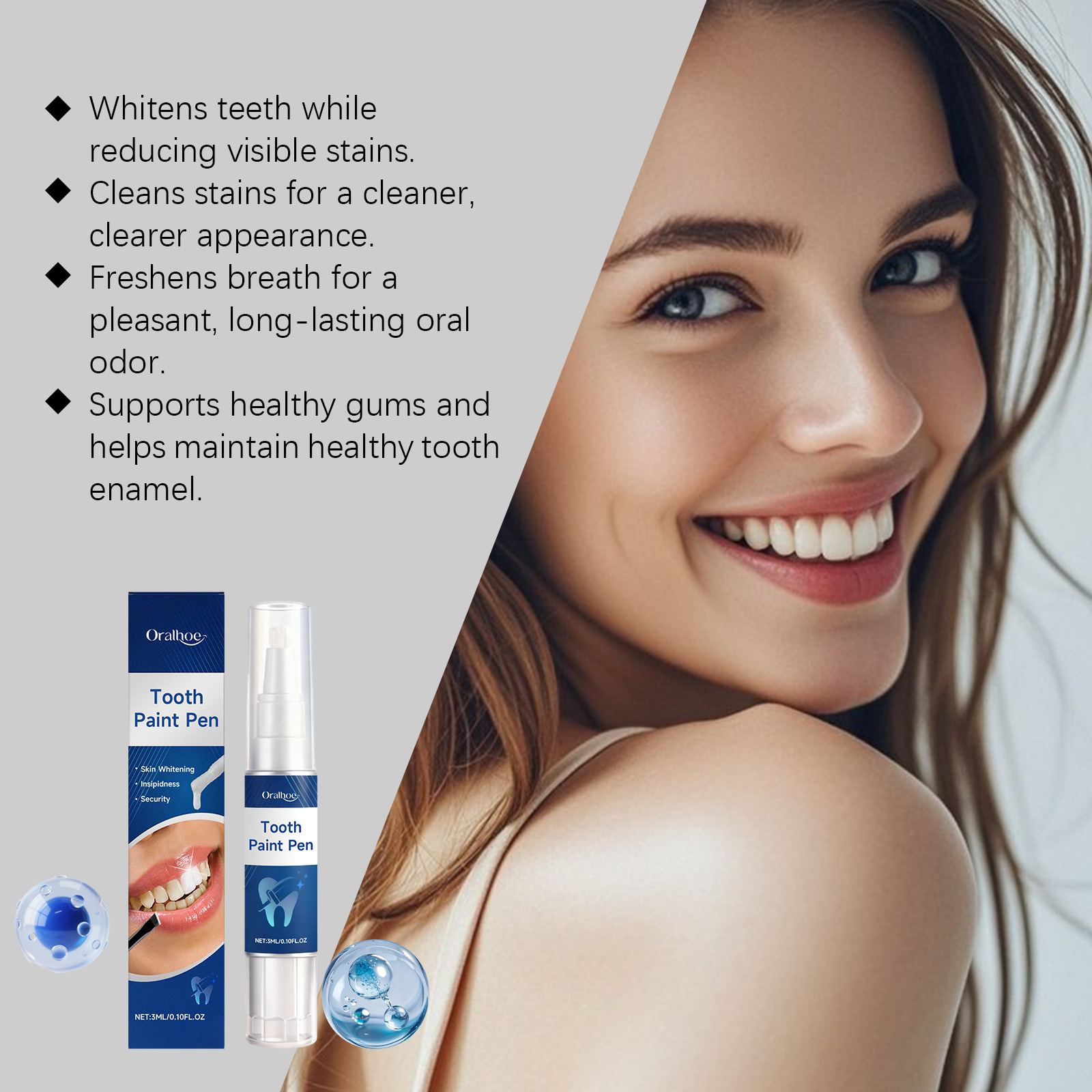 ORALHOE Tandenbleekpen Frisse  - Teeth Whitening Pens recensie en prijs