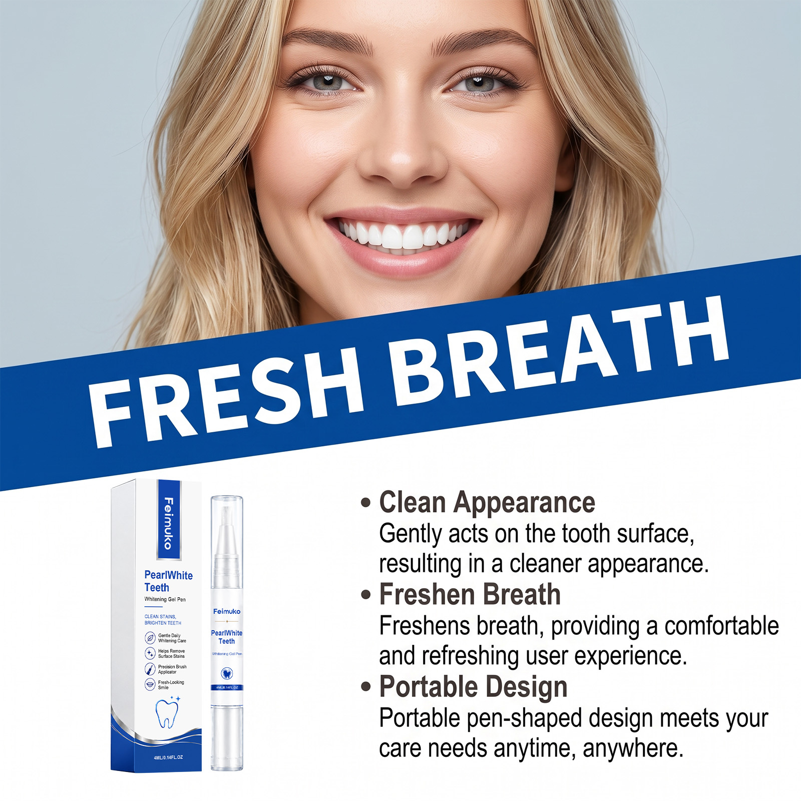 Draagbare Tandenbleekgel Pen V - Teeth Whitening Pens recensie en prijs