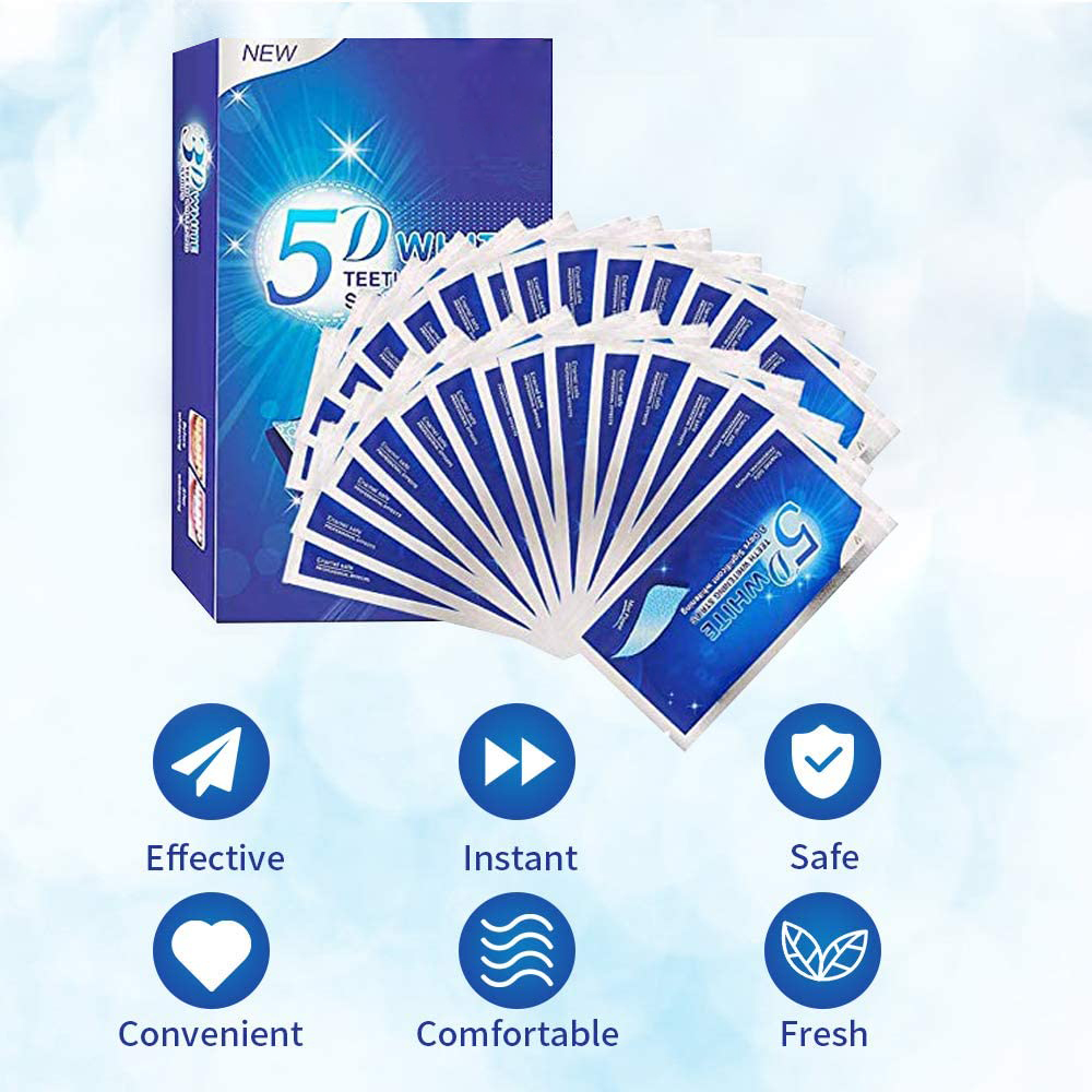 5D Witmakende Tandstrips, Whit - Teeth Whitening Near Me recensie en prijs