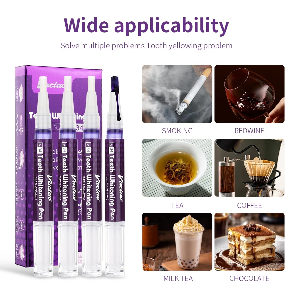 Vaclav V34 paarse tandbleekgel - Teeth Whitening Near Me recensie en prijs